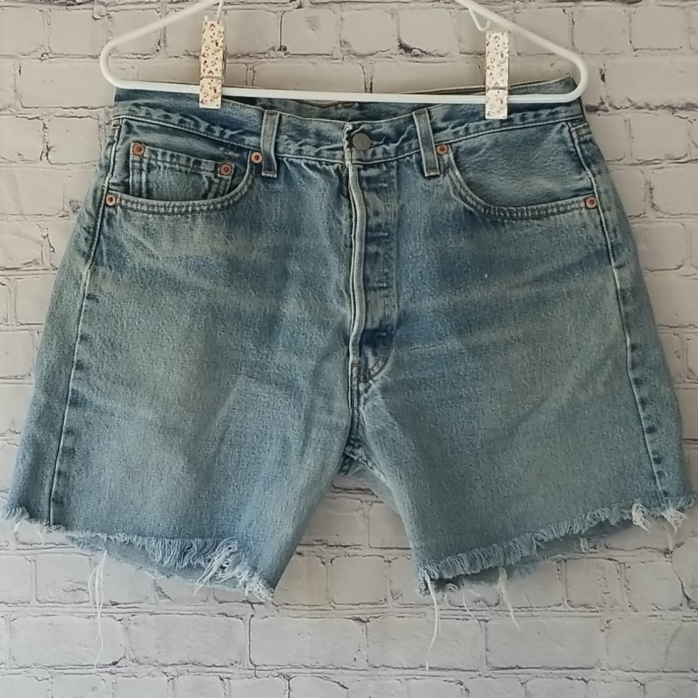 Vintage Levis Jean Real High Waist Shorts …